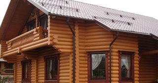 Строительство дома из оцилиндрованного бревна в Лесосибирске - от 135057 рублей